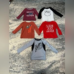 4t long sleeved shirts